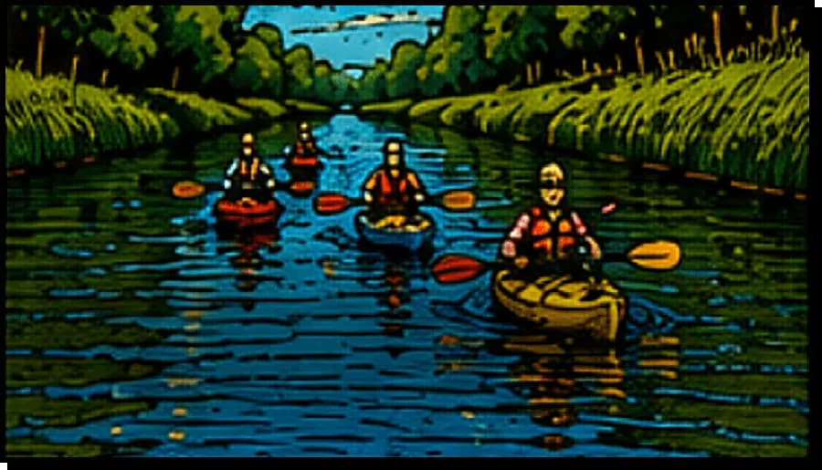 Plezier op het water met de hele groep